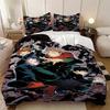 Duvet Cover Pillowcase Jujutsu Kaisen Satoru Gojo Bedding Set 2/3piece Set Adult Kid Bedroom Single Large Size Home Textiles