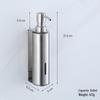 Handun 304 Stainless Steel Wall-Mounted Single Soap Dispenser Bracket