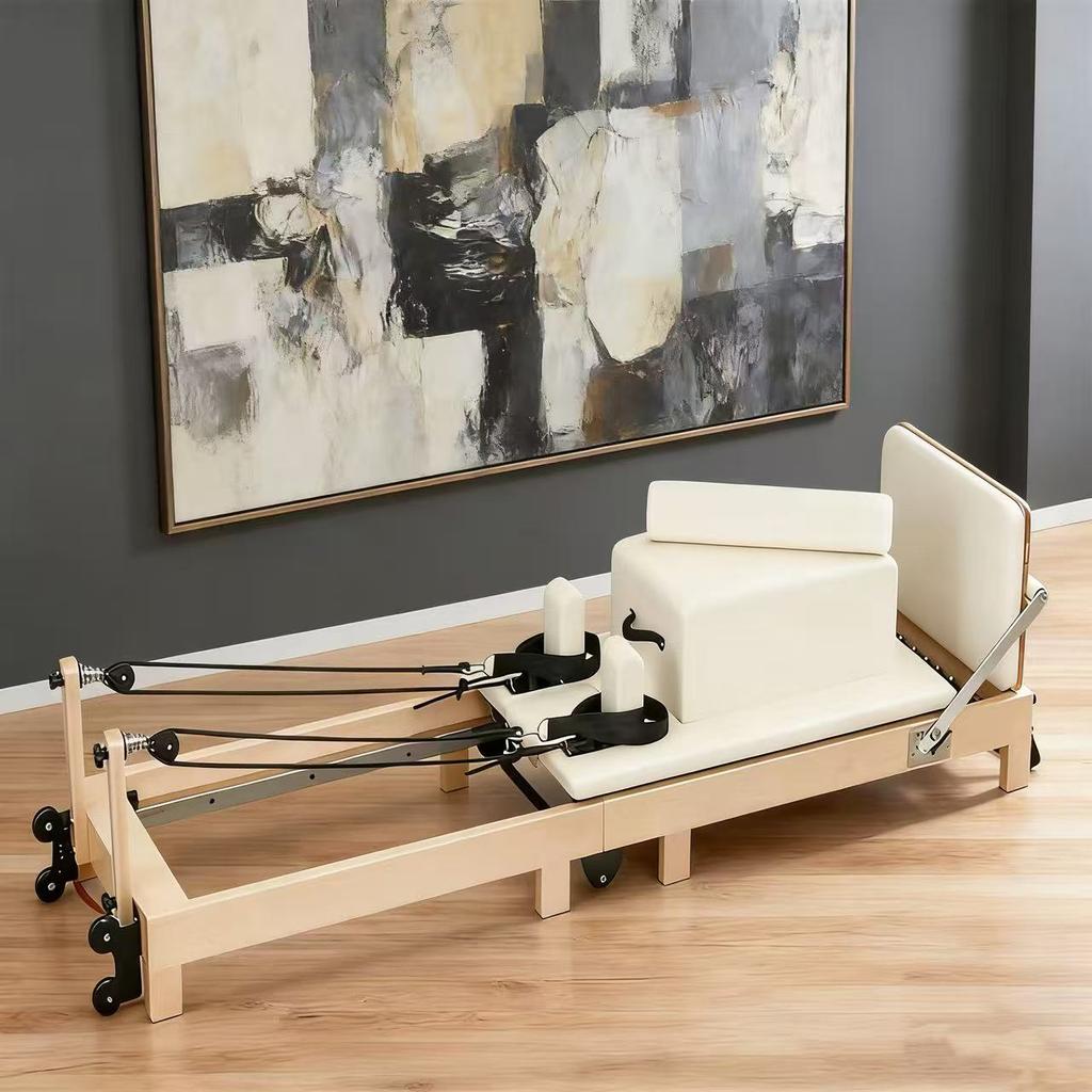 Letto pieghevole per Pilates Attrezzatura per il fitness Studio di yoga Palestra Pilates Reformer Machine Scala Club privato Bodybuilding a casa Esercizio