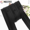 Meetee 3/5/10M 3# 5# 8# Waterproof Resin Zipper Outdoor Tent Zips Clothes Jacket Decor Zippers Repair DIY Sewing Accessories