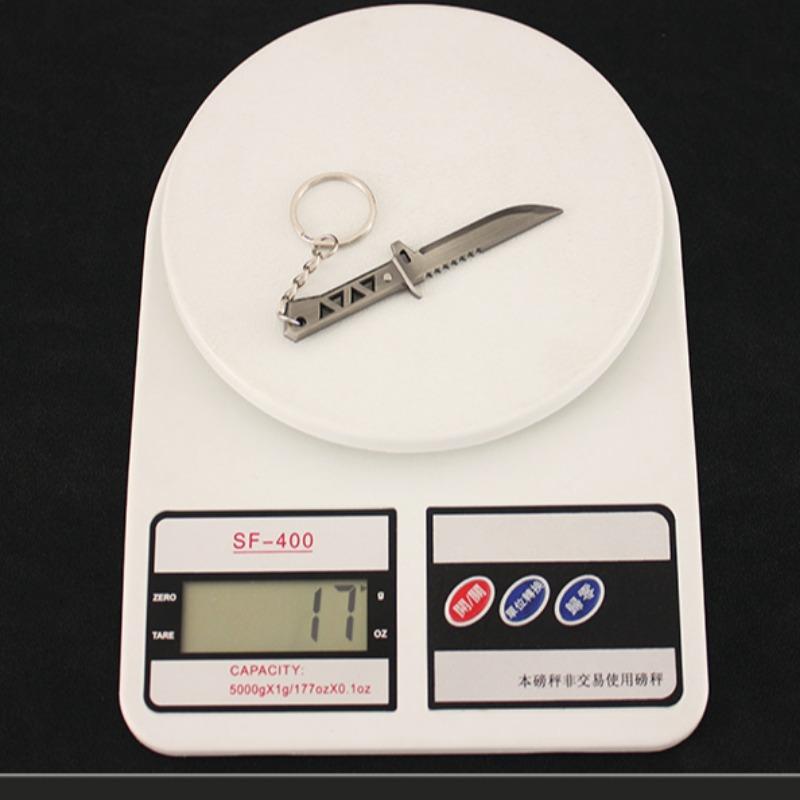 9cm Valorant Xenohunter Melee Weapon Keychain Model Accessorie Delicate Reaver Metal Sword Gifts Toys Crafts Collections Carry Mini Lightweight