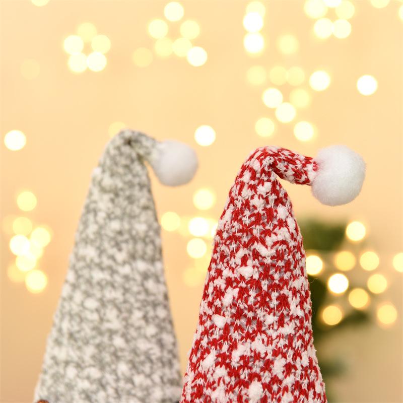 Christmas Antler Doll Figurine – Faceless Old Man for Window Display & Children's Gift