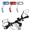 360° Flexible Outdoor Rear View Rotate Aluminium Alloy Handlebar Motorcycle Looking Glass Bicycle Mirror MTB Bike Rearview