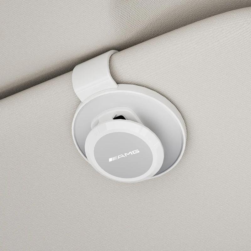 

Hot Car Sticker Car Logo Sun Visor Glasses Clip switch Eyeglasses Holder Interior For Mercedes Benz AMG W203 W206 W220 W205 W211