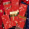 6pcs Hongbao Children Money Pocket Traditional Gifts Packing Bags  Celebration Party