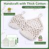 1 Stück Boho Makramee Wandpflanzenhänger Handgeflochtener Hängekorb für 4-Zoll-Töpfe Innen Außen Hausgartendekoration Zubehör