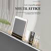 Wall Mounted Remote Control Organizer Box Space Saving TV Countertop Sorting Rack for Living Room Bedroom Hotel Room Use