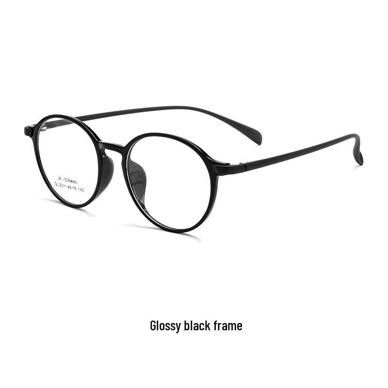 

Danyang 2011QL Ретро Круглая Женская Модная Ультралегкая Оправа для Очков для Близорукости с Дужками из Пластиковой Стали Супер Эластичными.