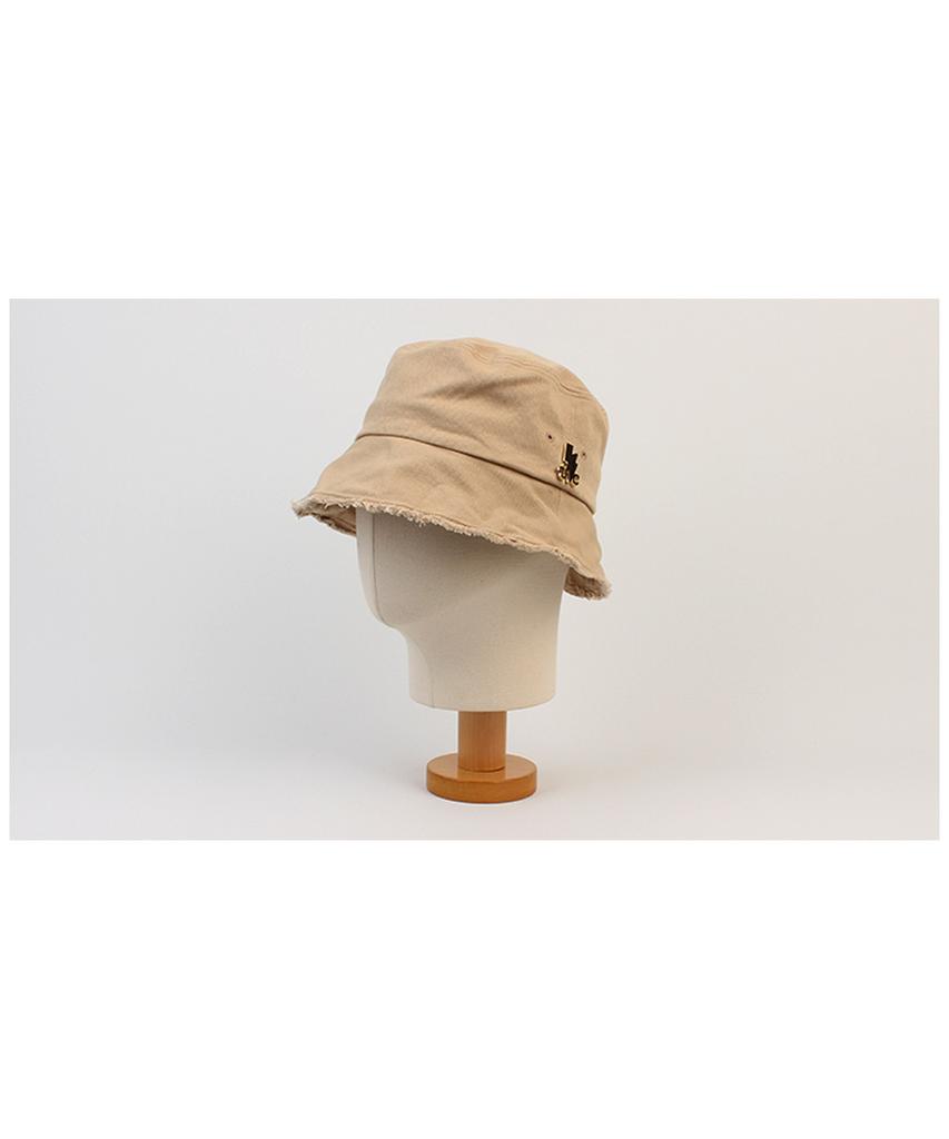 Yunibeosyeolkemiseuteuli Vintage Beige Wire Bucket Hat