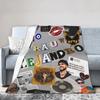 Rauw Alejandro Singer Rapper Merch Blanket Super Soft Warm  Throw Blankets for Bed 50x60 Inches Multiple Sizes Bedspread