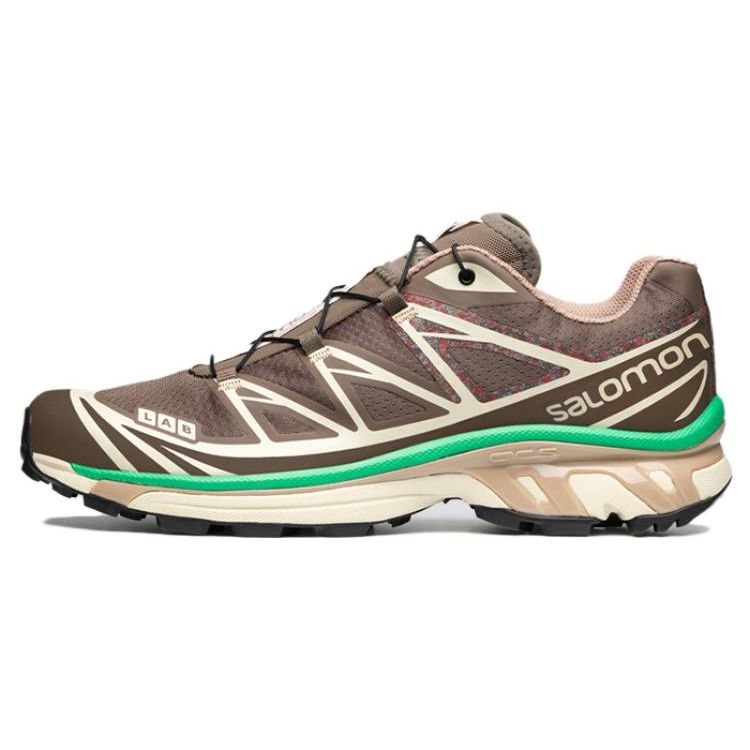 SALOMON Xt-6 Mindful 2 Front Lace Mesh Slip-Resistant Durable Wrap Low-Top Casual Trail Training Urban Commuting Running Shoes Unisex Sneaker 473120