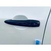 RUIQ Nissan KICKS P15 Exterior Exterior Door Handle Cover Knob Full Cover Type Nissan KICKS Exclusive Design (Smart Key Input Button Hole, Carbon Fibe