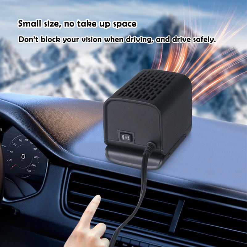 12V Car Defroster Demister Electric Heater Fan 120W Windscreen Defogging Defrosting Heating Essential For Winter Driving