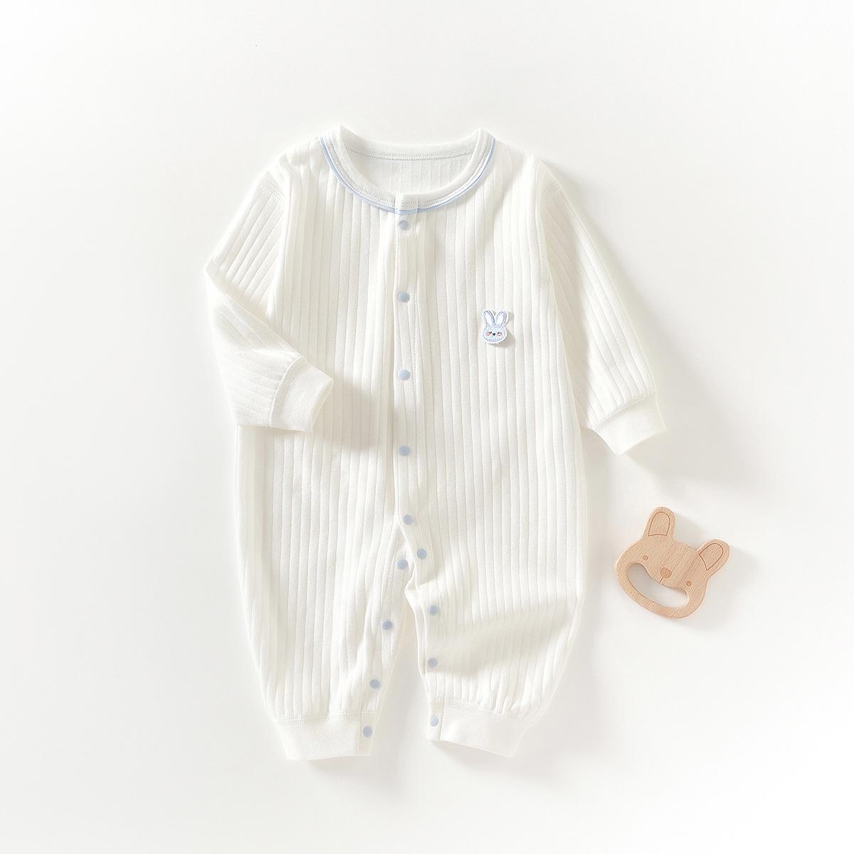 

Комбинезон для новорожденных из чистого хлопка без косточек: Очень милый комбинезон на весну и осень Size 66