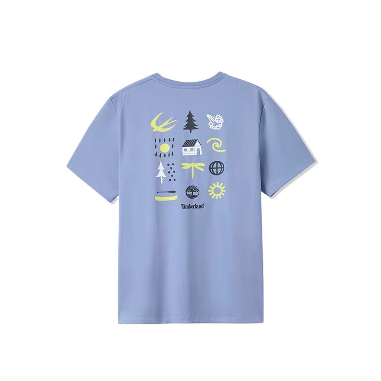 Timberland SS26 Cool Feeling Printed Breathable T-Shirt Men Tops A5SG2B88