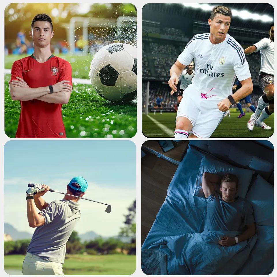 Soft-Touch Silicone Adjustable Waterproof Sweatproof Wrist Band for WHOOP 4.0 3.0 Heart Rate Monitor Fitness Tracker Strap