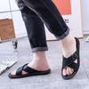 Flip-flops summer men's beach shoes non-slip trend casual pinch slippers new men's fashion non-slip