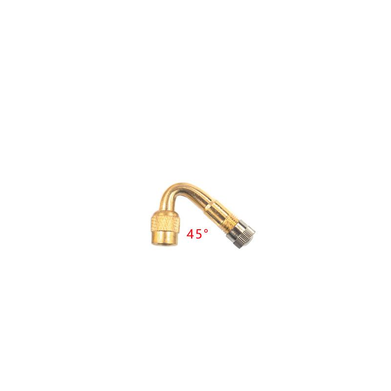 Extension de Valve de pneu à 45/90/135 degrés, électronique de voiture utile, tige d'extension de Valve de pneu, Kits d'extérieur automobiles