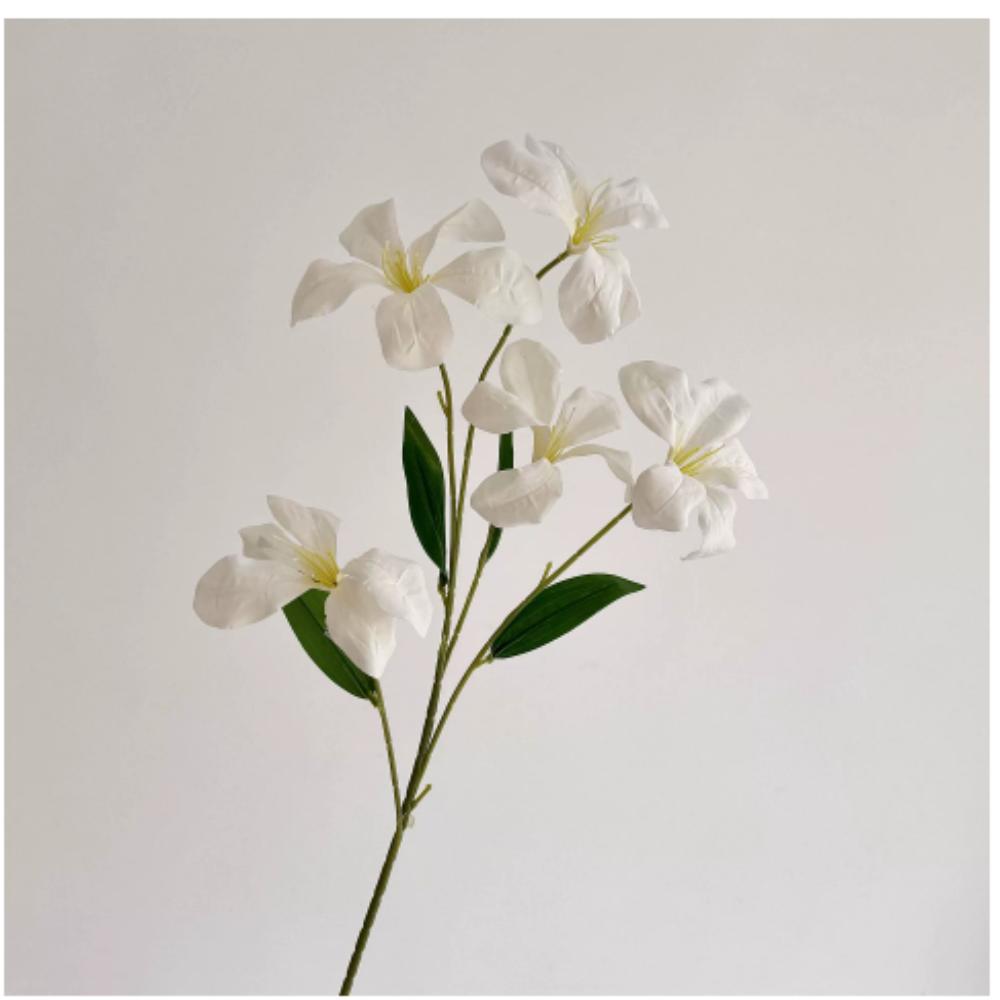 DIY Simulationsblume Lebendige Farben Künstliche Blumen Zweig Hochzeitsmittelstück