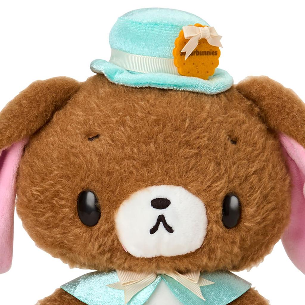 Sanrio Plush Toy Sugarbunnies Suitable for Ages 3 and Up 882143 (Biscuit) (Black Rabbit)