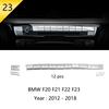 For BMW 1 2 Series F20 F21 F22 F23 Carbon fiber Car Control CD Panel Cover Trim Air conditioning Outlet Frame Decoration Sticker LNYCP1