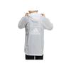 Adidas Woven Jacket Comfortable Sports Casual Hooded Long Sleeve Coat Unisex Jackets Dot-Gray White HE9925