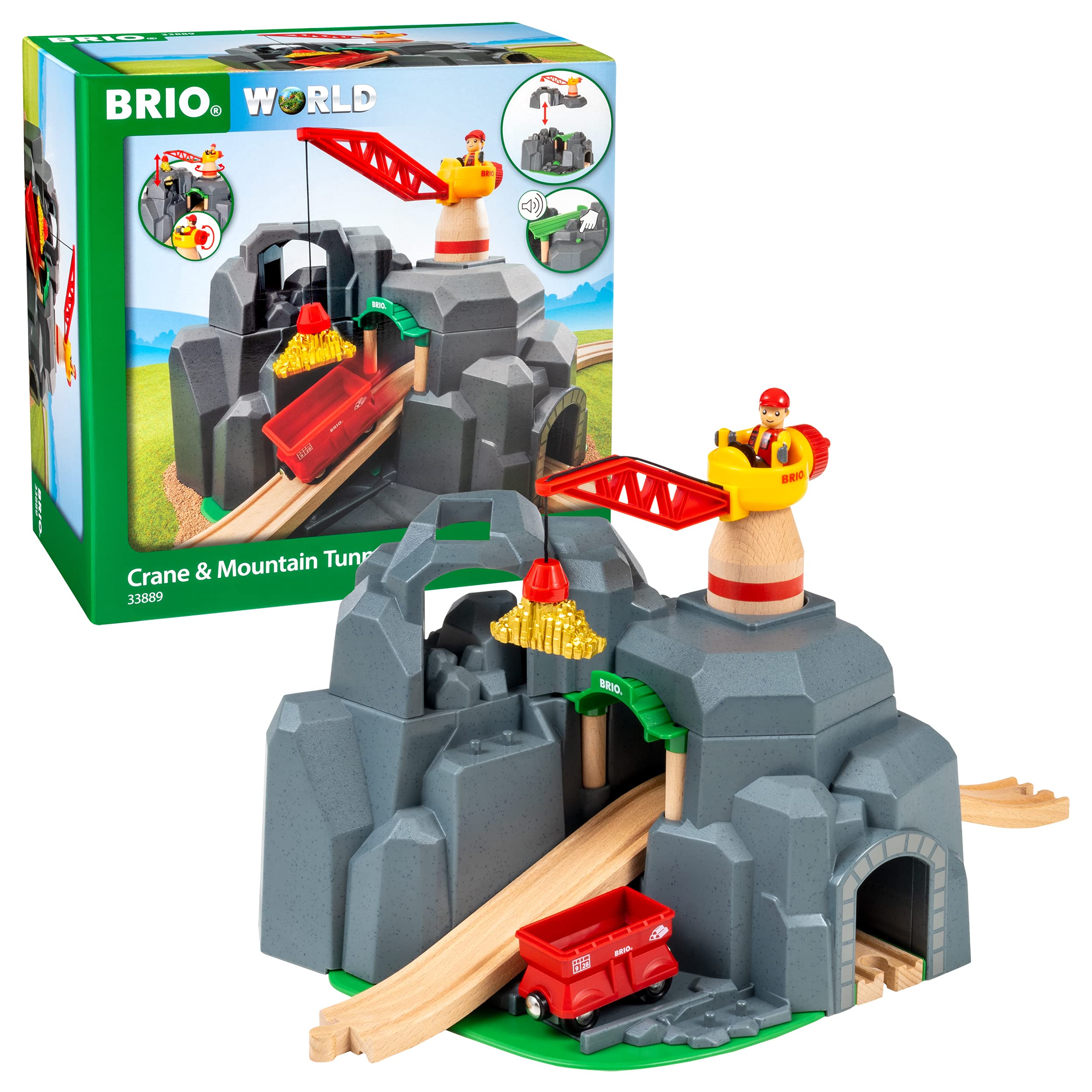 

BRIO Кран и Горный Тоннель 33889