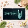 Sadako Yamamura (1) Custom Name Beach Towel Soft Towel Gift for Beach Pool Swimming Vacation