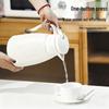 Large Capacity Insulated Thermos Flask: Portable, Modern Hot Water Bottle for Students