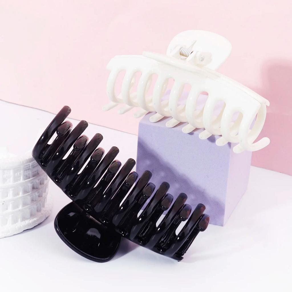 Solid Color Hair Clip - Anti Slip Strong Grip Clip, Suitable for Beach Daily Party Gift Giving Hair Accessories