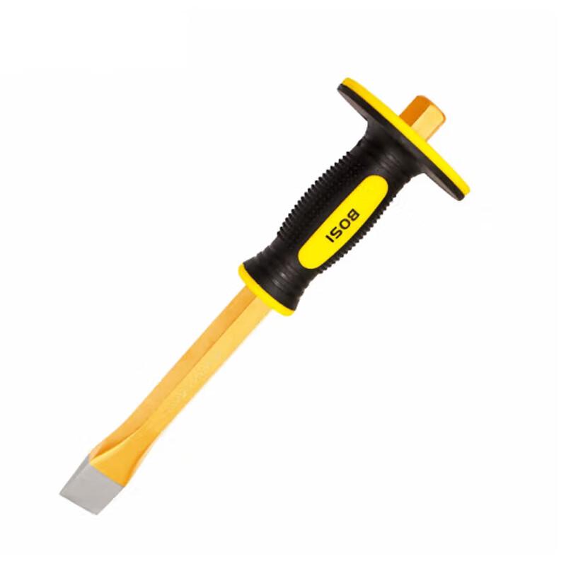 BOSI Two-Color Rubber Handle Flat Chisel