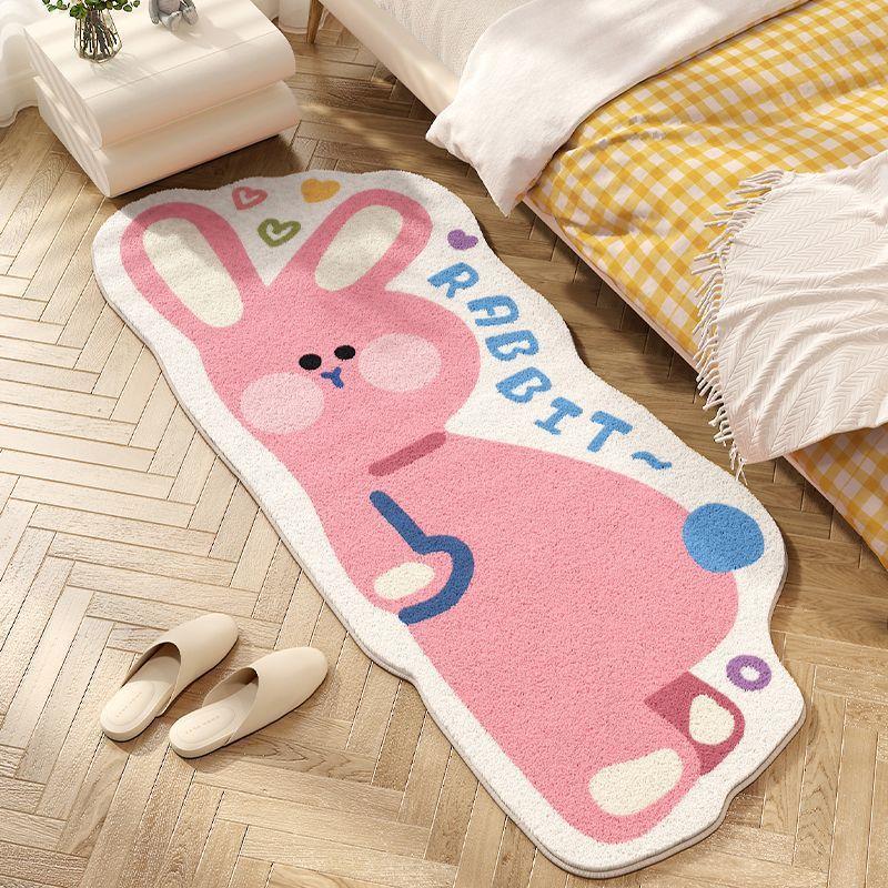 

Мультяшный милый ковер для комнаты, впитывающий коврик, противоскользящий ковер для спальни, прикроватный коврик, охлаждающий коврик 40 * 120cm