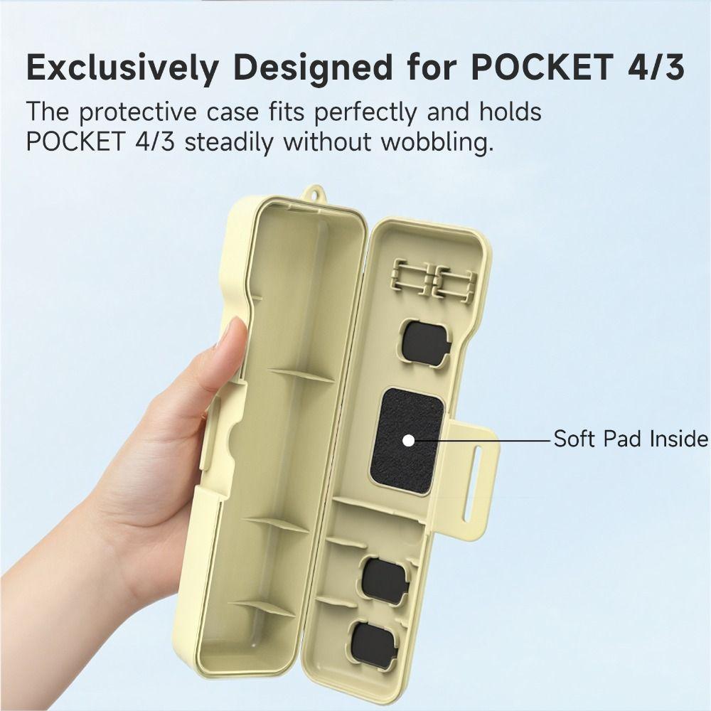 Dustproof Protective Shell Shockproof Storage Box for DJI Osmo Pocket 4 3 Camera Accessories