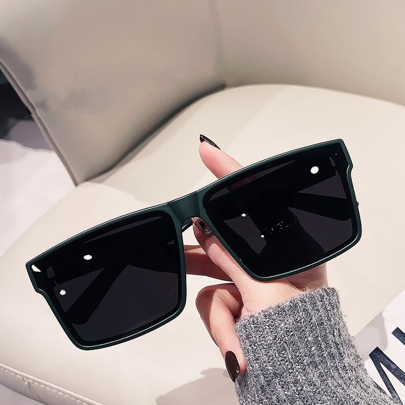 Novos Óculos de Sol Quadrados da Moda Masculino Homem Retângulo Designer Luxo Óculos de Sol Clássico Vintage Outdoor Retangular