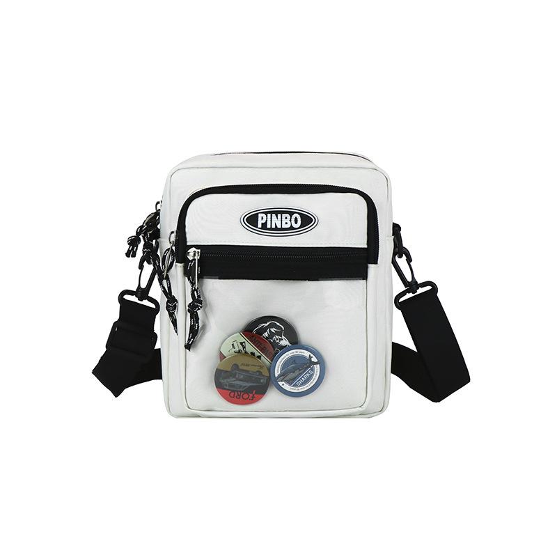 Bags Women's Trendy Brand Mini Casual Japanese Shoulder Bag Men's Mobile Phone Bag Casual Street Sports Messenger Bag Small Bag