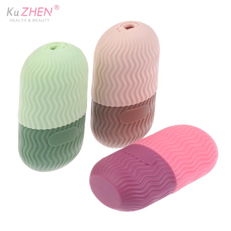 1PC Silicone Ice Cube Mold Ice Roller Massager Mold For Facial Ice Pack Skincare Tools Eliminating Eye Bag Reusable And Soothing