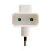 Multiprise - Triplite - 3 Prises - 3x6A - 230V - Plastique Résistant