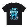 67 Six Seven Graphic for Children Steal A BrainRot Shirt Number 67 Meme for Boys T-Shirt Summer Casual Short Sleeve Kids Tees