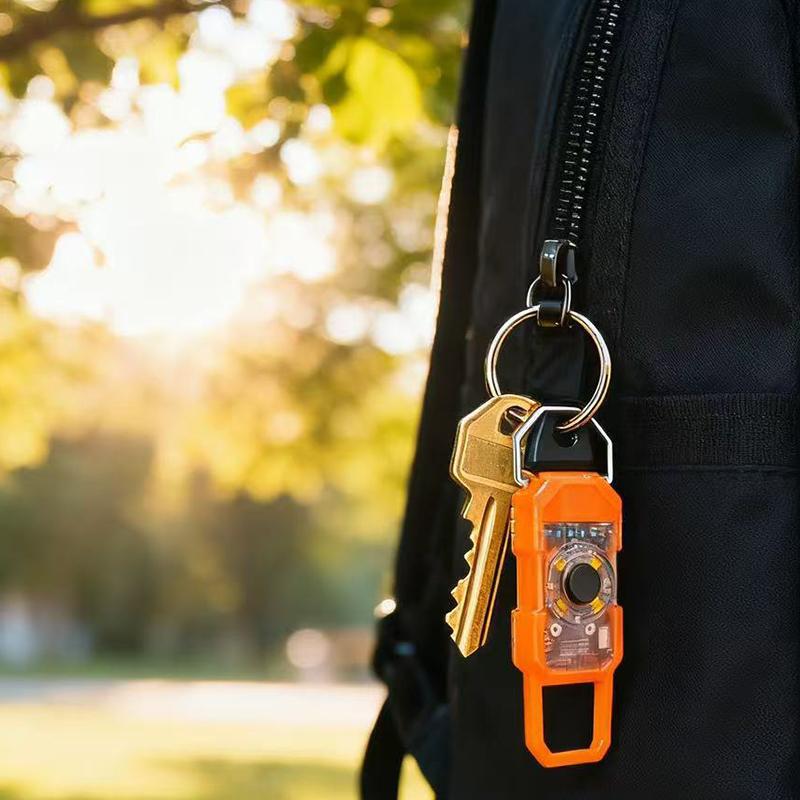 Multimode Keychain Light - Adjustable Flood Beam, Usb-C Rechargeable Belt Flashlight For Dog Walking, Night Fishing 1Pc