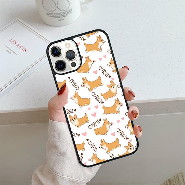 

Чехол для телефона CUTIE CORGIS для iPhone 17 Air 13 12 14 15 16 Чехол для Apple iPhone 17 Air 14 15 16 Pro Max 6S Plus Coque iPhone 13