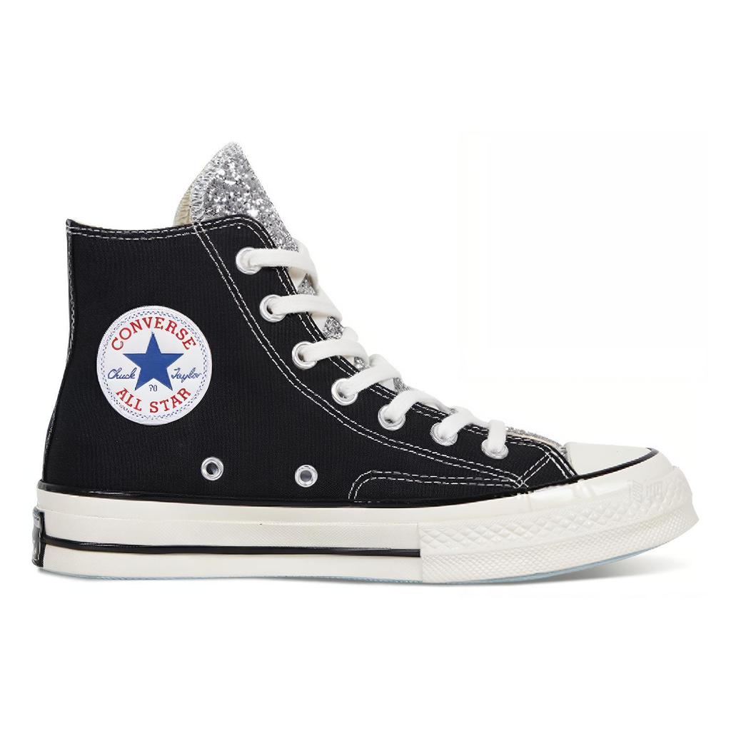 Chuck 70 Chiara Ferragni x Chuck 70 Wmns Converse Black Silver Womens 563831C