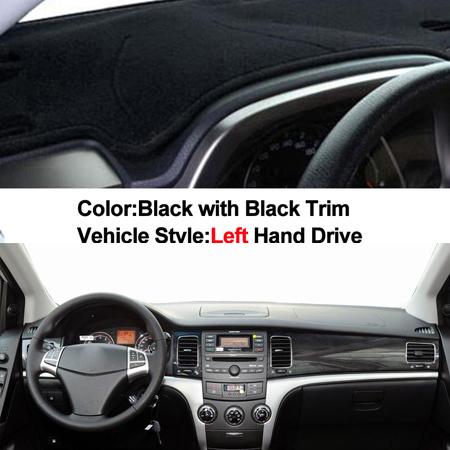 Car Dashboard Cover Dash Mat Carpet Cape For Ssangyong Korando 2011 2012 2013 LHD RHD 2 Layers Auto Sunshade Anti-sun Cushion