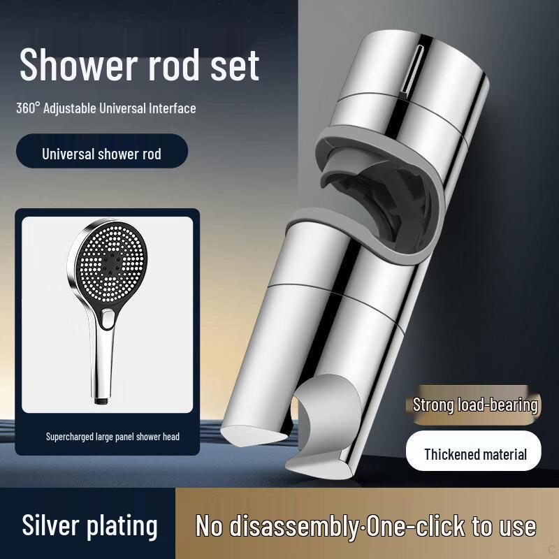LANGZHIWEN Shower Head with Adjustable Holder