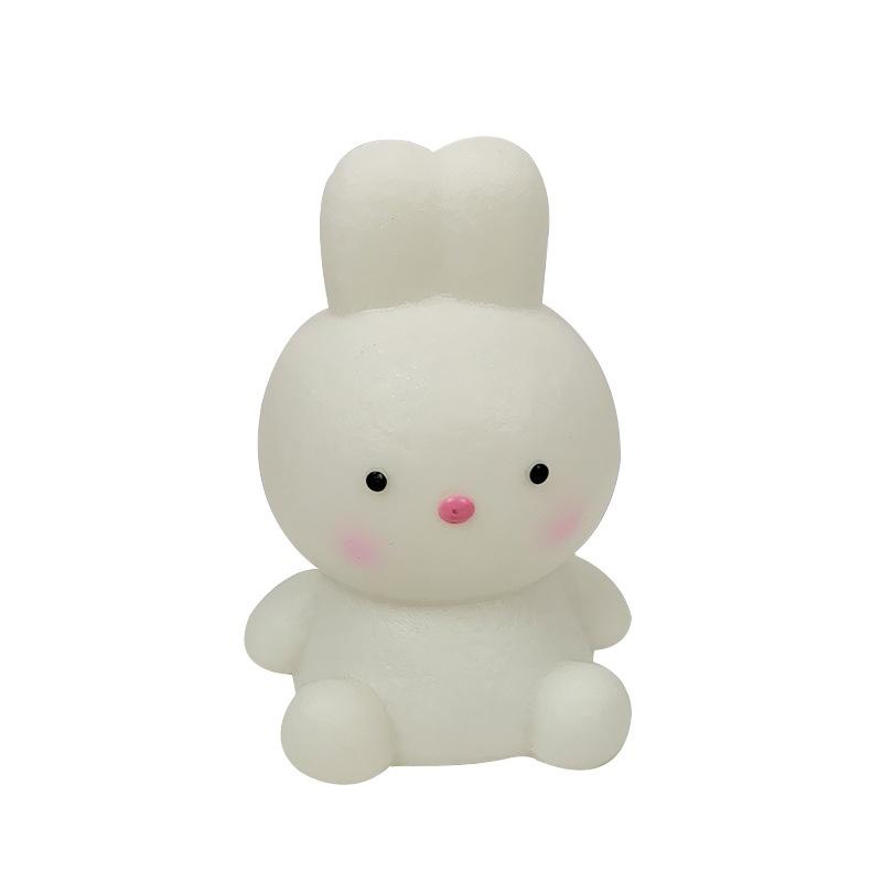 

Мультяшный ночник в виде кролика, прикроватная лампа для спальни, украшения, детский подарок L