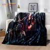 3D-Diablo-Game-Gamer-Cartoon-Decke aus weichem Plüsch, Flanelldecke, Überwurfdecke für Wohnzimmer, Schlafzimmer, Bett, Sofa, Picknickdecke, Kinder