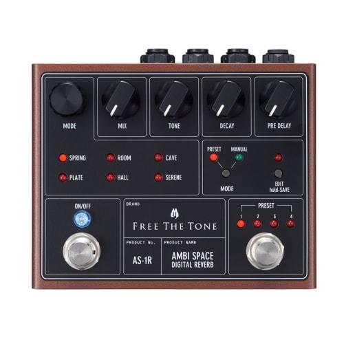 Free The Tone AS-1R AMBI SPACE DIGITAL REVERB Reverb Effector