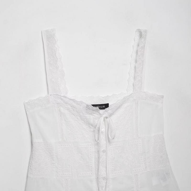 Spring 2026 European and American Embroidered Camisole Top