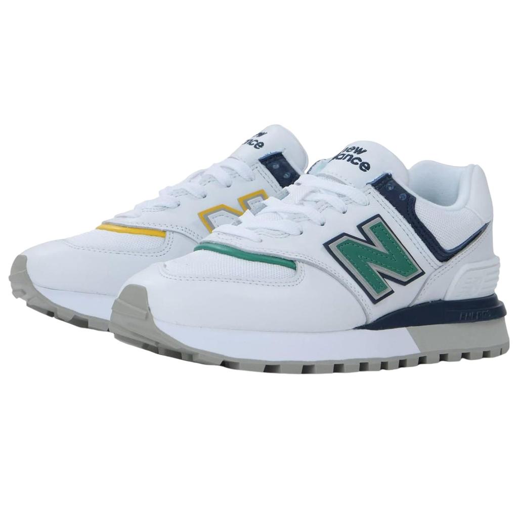 New Balance 574 Legacy White Yellow Green Men Sneakers U574LGBE