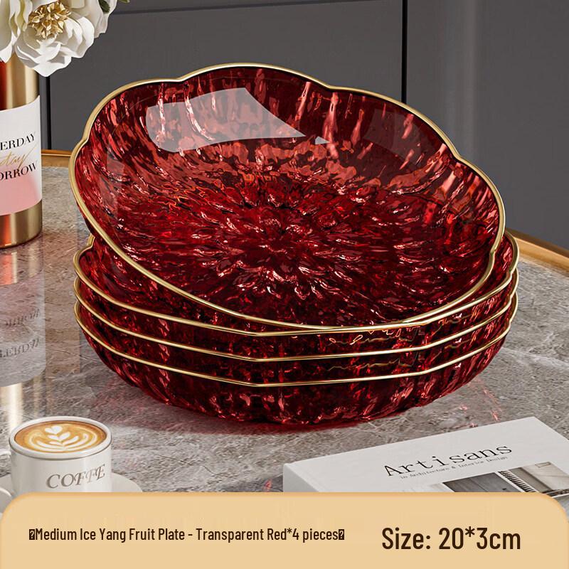 Elegant Korean Style Melamine Fruit Plate
