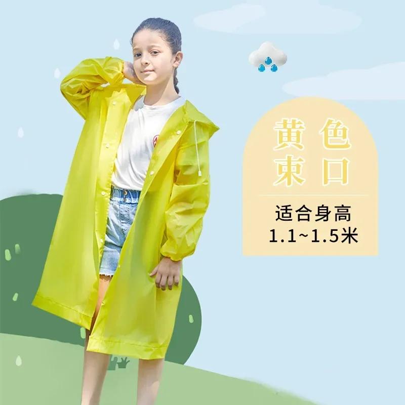 Kinder Regenponcho Mehrweg Reise Regenbekleidung Mantel Outdoor Wanderzubehör Kinder Regenmantel Kinder Regenbekleidung Wasserdicht
